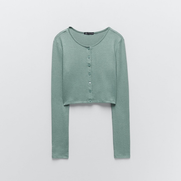 Zara | Sweaters | Nwt Zara Cropped 